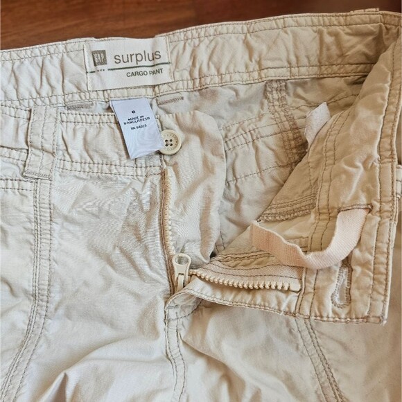 Gap Surplus Pants Womens 6 Tan Outdoor Casual Baggy Pants - Picture 4 of 4
